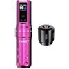 MAST TATTOO Mast Fold2 Pro Penna Senza Fili Per Tatuaggio, Macchina Rotativa | 7 Colpi, Schermo Intelligente, Batteria 2000mAh, Motore Potente Da Mcore, Per Artisti, Rosa