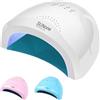 OISE ART STORE Trade Shop - Lampada Uv Per Nail Art Asciugatura Gel Colata Unghie Con 30led Da 48w Manicure