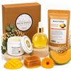 BEAUTIONA Set regalo per la cura del corpo, balsamo, burro di mango e olio per unghie, 3 pezzi