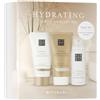 Rituals Hydrating Luxury Haircare Trial Set Shampoo Idratante 70 ml Balsamo 70 ml Shampoo Secco da 50 ml con Acido Ialuronico e Olio di Argan, Beige, 3 pezzi