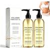 SunTaYon 2Pcs Collagen Lifting Body Oil, Olio Rassodante Corpo, Magia Rassodante Oil | Olio Corpo, Rassodante, Idratante e Nutriente, per Addome/Braccia/Gambe/Collo, 2x100 ml