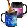 MUGKISS Tazza Leo, costellazione tazza di caffè, decolorazione dell'acqua riscaldata,Zodiac Constellation Cup 11oz, tazze magiche.