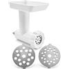 Welikekitchen Ora per questo set di due dischi forati, fini e grossolani, compatibili con tritacarne KitchenAid FGA/FGA-2, dischi di ricambio in acciaio inox (non per KSMFGA)