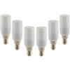 Jiotouhu Lampadina E14 bianca fredda 6000 K, lampadina frigo 9 W equivale a una lampada alogena da 90 W, 96 x 2835 LED SMD, angolo di illuminazione di 360°, 900 lm, non dimmerabile, confezione da 6