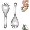 FRSADW 5 in 1 Egg Separator for Raw Eggs, Kitchen Tool Multifunctional Cooking Spoon, Egg Yolk Separator, Grater Plate, Bottle Opener & Slotted Spoon Stainless Steel Kitchen (A)
