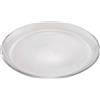SWEET HOME Vassoio Rotondo in vetro Trasparente per Dolci e Frutta cod.5010386 cm 2,5h diam.25 by Varotto & Co.
