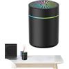 Generic umidificatore - 0,5 L umidificatore per piante - filtro a lunga durata purificatore spegnimento automatico timer diffusore per casa, viaggi, asilo albergo bagno