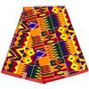 HavenlyCove Ankara - Tessuto con stampa cerata, autentico panno di cotone africano per sartoria e trapuntatura, tessuto colorato per artigianato creativo, larghezza 116 cm