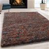 Teppium Tappeto Vintage per Soggiorno a Pelo Corto con Design Marmorizzato per Sala da Pranzo, Camera da Letto, Corridoio, Tappeto da Cucina Morbido Misurare: 80 x 150 cm Colore: Terracotta