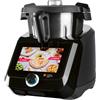 PSIDE SILVERCREST® Monsieur Cuisine Smart Black Edition Skms 1200 B1 - Robot da cucina, 1200 W, colore: nero