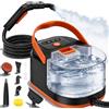Honey Paws Pulitore a Vapore Portatile 105°C con Serbatoio Rimovibile da 1,5 L | Vapore ad alta pressione in 30s, 3 livelli regolabili serbatoio rimovibile da 1,5 L pulizia efficace senza prodotti chimici