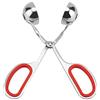HAOHIZE Clip per polpette, Macchina per polpette in acciaio inossidabile Non appiccicoso Polpette per polpette di riso Clip per polpette Strumento per pinze per polpette, Utensile (HAOHIZEqwyShR-02)