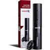 Useek Cavatappi Elettrico Ricaricabile USB-C con Tagliacapsule, ABS + PC, Batteria 500 mAh, Automatico, 260g