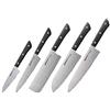 SAMURA Set di 5 coltelli premium Samura HARAKIRI realizzati con lo straordinario acciaio inossidabile Giapponese con lame affiliate e extra dure!