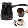 Yuragim Caffettiera turca da 500 ml, caffettiera elettrica turca | Macchina da caffè espresso, teiera moka con manico, bollitore turco per casa, ufficio, viaggi, campeggio