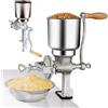Generic Macinacaffè in ghisa, a manovella, con tramoggia da 13 cm e morsetto da banco, per avena, mais, grano, caffè, noci
