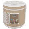 JAYEUW Fermentatore di aglio nero, 6 l, fermentatore automatico intelligente, 360°, riscaldamento tridimensionale, 50-85 °C, 12 giorni/15 giorni, capacità 1,5 kg, macchina per fermentazione fai da te