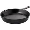 KICHLY Padella in Ghisa pre-Stagionata - Padella per Friggere - Pentole per Grigliare Sicure per uso Interno ed Esterno - Padella in Ghisa (20 cm)