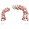 aefxNika Kit di supporto per palloncini, flessibile e flessibile, con tubi da 1,5 m e 2,5 m, arco per palloncini per compleanno, matrimonio, baby shower, laurea