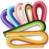 LONGDENEKHALIQ 840 strisce di carta per quilling, 42 colori, 53 cm x 3 mm, strisce di carta con strumento a fessura, per artigianato con carta, arte per quilling e realizzazione di biglietti
