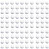 DPWOUM 100 palline di polistirolo, accessori per matrimoni, accessori rotondi, 1 cm, 1 cm, artigianato, pittura e artigianato