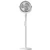 Puupaa Ventilatore nebulizzatore portatile per giardino, oscillazione a 4 velocità con telecomando e timer (bianco)