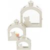 BRANDANI LANTERNA SABBIA METAL VETRO GRANDE BRANDANI 54470