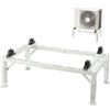 ECUTEE Supporto da Terra Universale per Unità Esterna, Mini Split Stand | Condensatore Stand AC Staffa Compatibile 9.000-36.000 BTU Carico 181 kg, Larghezza Regolabile