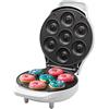 Rosenstein & Söhne mini macchina per ciambelle: Donut Maker, antiaderente, 1.000 Watt (distributore automatico, macchina ciambelle per casa, distributore automatico)