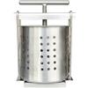 Generic Pressa per vino alla frutta, in acciaio inox da 2,5 l, con camera di | Miele Olio d'Oliva Pressa per Genitori Chef Apicoltori Feste Feste Riunioni Preparazione Pasto Cucina Giornaliera RV Hotel