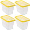 SWETRACE Scatola Assorbiumidità Vuota Riutilizzabile da 4 Pezzi, Contenitore di Ricambio Compatto per Armadi e Scarpiere, Custodia Multifunzionale per Assorbimento Umidità in Spazi Interni
