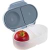 b.box Porta Merenda | Mini Bento Box con 2 Scomparti a Prova di Perdite | Porta Pranzo e Porta Merenda Bambini Scuola | Lunch Box Bambini Adatto a Frutta Intera | Senza BPA