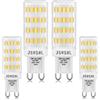 JSVSAL Lampadina LED G9 dimmerabile a bassa tensione 12 V-24 V, bianco | 5 W G9 Bi Pin Base 450 Lumen Equivalente a 50W Lampadina alogena Binario per RV Camper Marine, Luce solare e Off Grid