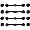 MiOYOOW Fibbie magnetiche in silicone per friggitrice ad aria, 12 pezzi di fibbie magnetiche per carta da forno, set di fibbie magnetiche in silicone per friggitrice ad aria per la cucina