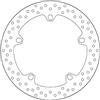Brembo Disco Freno Moto Fisso Anteriore Brembo Serie Oro 305 mm 68B
