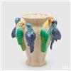 Enzo De Gasperi EDG Enzo De Gasperi Vaso Chakra Pappagalli H30,5 cm
