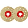 IFQIFQ GZHXF 1/2/3/5/10pcs 4 pollici disco diamantato da taglio smerigliatrice angolare mola lastra piastrelle in ceramica marmo porcellana rettifica disco da taglio ruote a lama