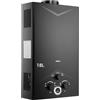 BARMAKET 18L Scaldabagno a Gas Portatile, Scaldino a Gas da Esterno con Modalità Inverno/Estate, Display Digitale e Protezioni Multiple, per Casa, Campeggio e Camper
