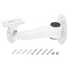 PATIKIL Supporto Telecamera Sicurezza 7.4, 1Pz Staffa Universale per Telecamera Ip Cctv Lega Alluminio per Montaggio a Parete per Sicurezza Casa, Bianco
