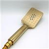 MONTSERRAT Soffione doccia idromassaggio, finitura oro, 5 posizioni | Realizzato in ABS