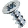 AERZETIX/Lotto di 30 viti a testa svasata conica/impronta a croce PZ1 / Ø 2.5x6 mm