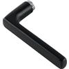 HOPPE Dallas - Maniglia per porta, in acciaio INOX nero opaco