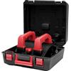 FROPIJ Piallatrice da parete e fresa per calcestruzzo, 1200 W, elettrica - Fresa per ristrutturazione con profondità di lavoro regolabile di 1 - 4 mm, 4000 giri/min, fresa per intonaco, fresa per muri