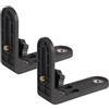 Mountlaser Staffa a forma di L per livella laser, staffa magnetica, adattatore livello laser da 1/4 di pollice per livelli universali, 2 pezzi