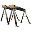 ToughBuilt C700-2 - Tavolo da lavoro Sawhorse/Jobsite, confezione doppia