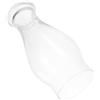 KJHBV Paralume Vetro per Lampada a Petrolio 7 CM, Ricambio Cilindro Trasparente, Accessorio per Lampade Vintage, Adatto per Uso Domestico e Campeggio