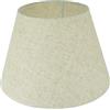 DULEE 11.8 Inch E27/E14 Screw Paralume da Tavolo Tessuto Fatto a Mano Paralumi da Terra,Semplice Lampada da Tavolo,Paralume da Comodino,(Top)18cm x (Height)20cm x (Bottom)30cm,Lino