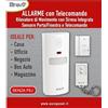 BRAVO Sistema allarme con sensori movimento porta finestra e telecomando 92902964