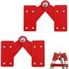 luopeidian Cerniera Scala Soffitta, Ricambio Cerniere Scala Acciaio Resistente alla Ruggine, 2 Pezzi Scalas Mansarda Cerniere, Facile Installazione Cernieres Scalas Sottotetto per Soffitta Sottotetto e Mansarda