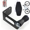 MIGHTY ENGINEERING Supporto da parete per bicicletta LOCK-UP - stoccaggio verticale per bici da corsa, mountain bike e e-bike